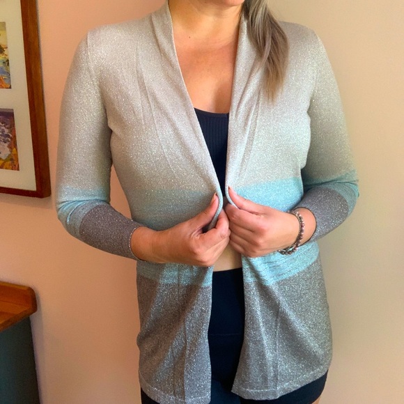 Windsmoor Sweaters - NWT Windsmoor Metallic Sparkly Cardigan Size Small